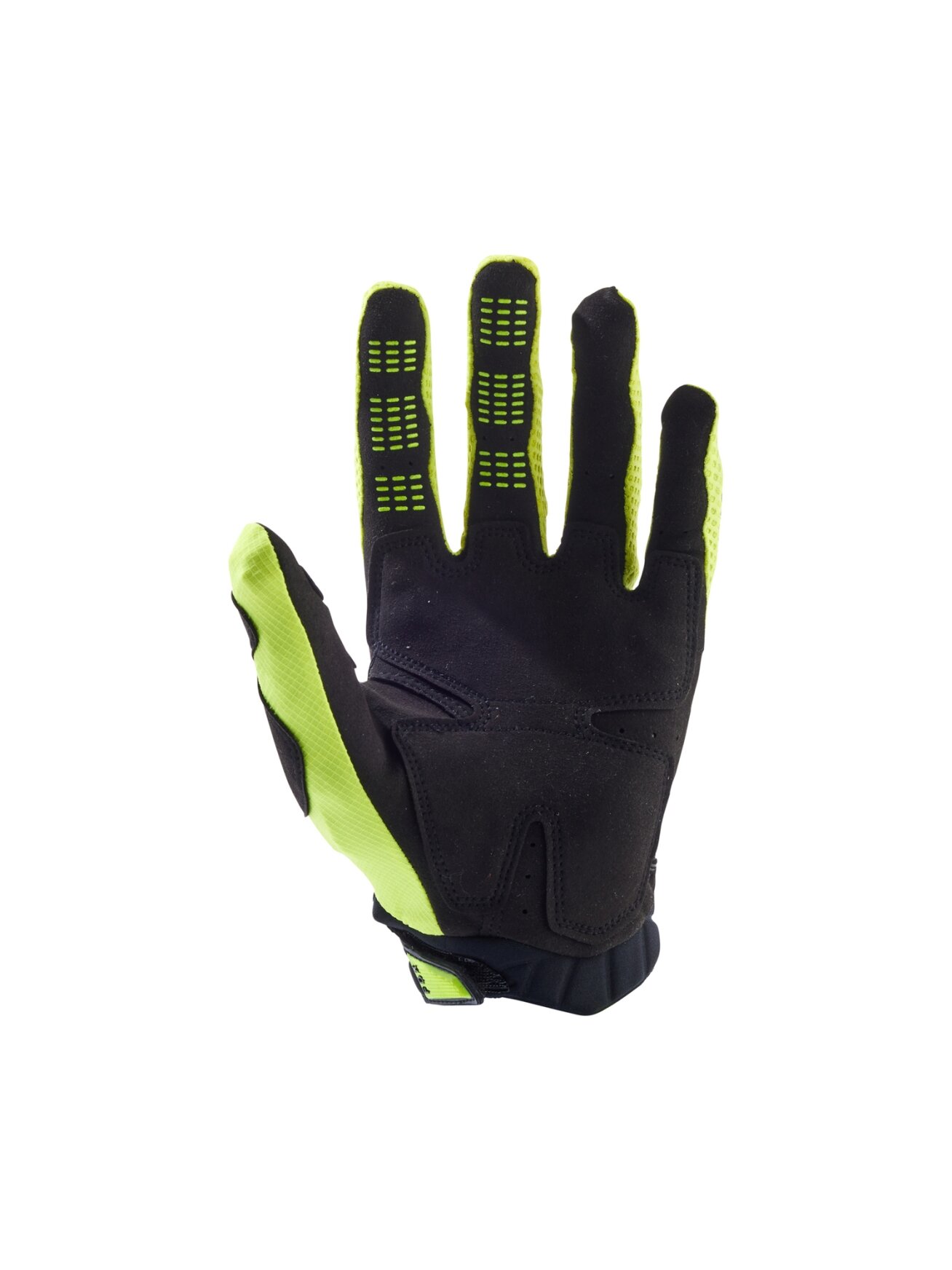 FOX Pawtector Glove - Black/Yellow MX24 1