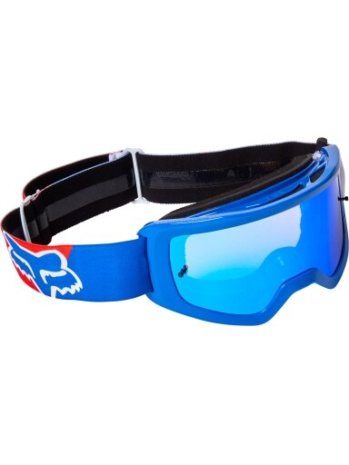 FOX Main Skew Goggle - Spark - OS, WHITE/RED/BLUE MX