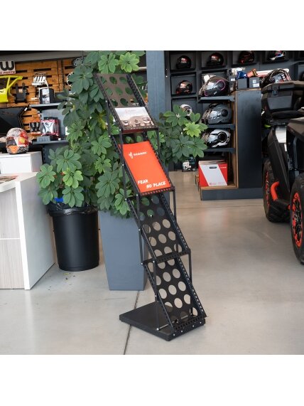Foldable Brochure Shelf 1