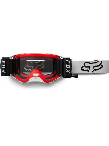 FOX Airspace Stray Roll Off Goggle - OS, Grey/Red MX23 FOX Airspace Stray Roll Off Goggle - OS, Grey/Red MX23