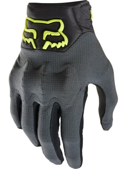FOX Bomber Lt Glove Ce, Grey/Yellow MX23 FOX Bomber Lt Glove Ce, Grey/Yellow MX23