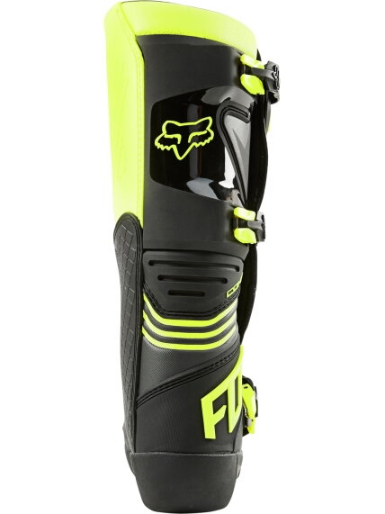 FOX Comp Boot - BLACK/YELLOW MX 3