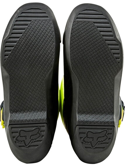 FOX Comp Boot - BLACK/YELLOW MX 4