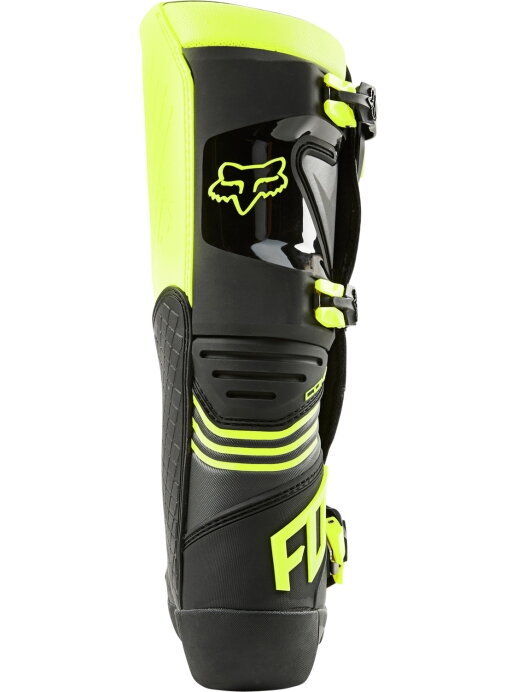 FOX Comp Boot - BLACK/YELLOW MX 3