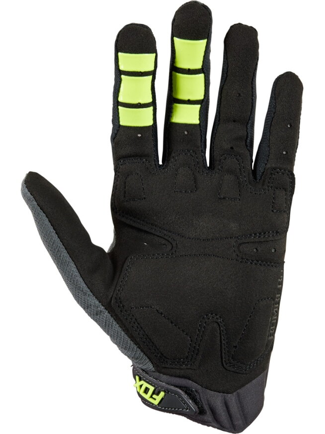 FOX Bomber Lt Glove Ce, Grey/Yellow MX23 1 FOX Bomber Lt Glove Ce, Grey/Yellow MX23 1