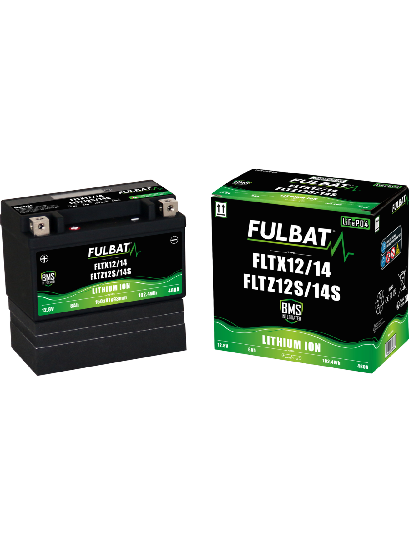 FULBAT Lithium-ion FLTX12/14 - FLTZ12S/14S (LiFePO4) 1 FULBAT Lithium-ion FLTX12/14 - FLTZ12S/14S (LiFePO4) 1