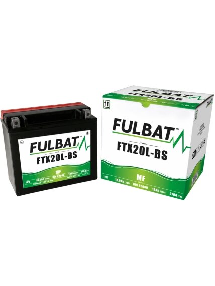 FULBAT Battery 12V/18Ah FTX20L-BS (YTX20L-BS) Linhai 300-800, TGB 325-1000, CAN-AM, YAMAHA 1