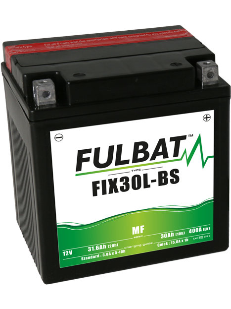 FULBAT Battery 12V/30Ah FIX30L-BS (YTX30L-BS) SEGWAY, CF MOTO, POLARIS, HARLEY DAVIDSON FULBAT Battery 12V/30Ah FIX30L-BS (YTX30L-BS) SEGWAY, CF MOTO, POLARIS, HARLEY DAVIDSON
