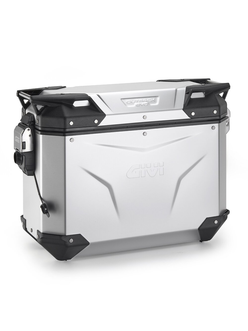 Givi Trekker Outback EVO Anodized Alu side-case Right 37ltr sold without lock
