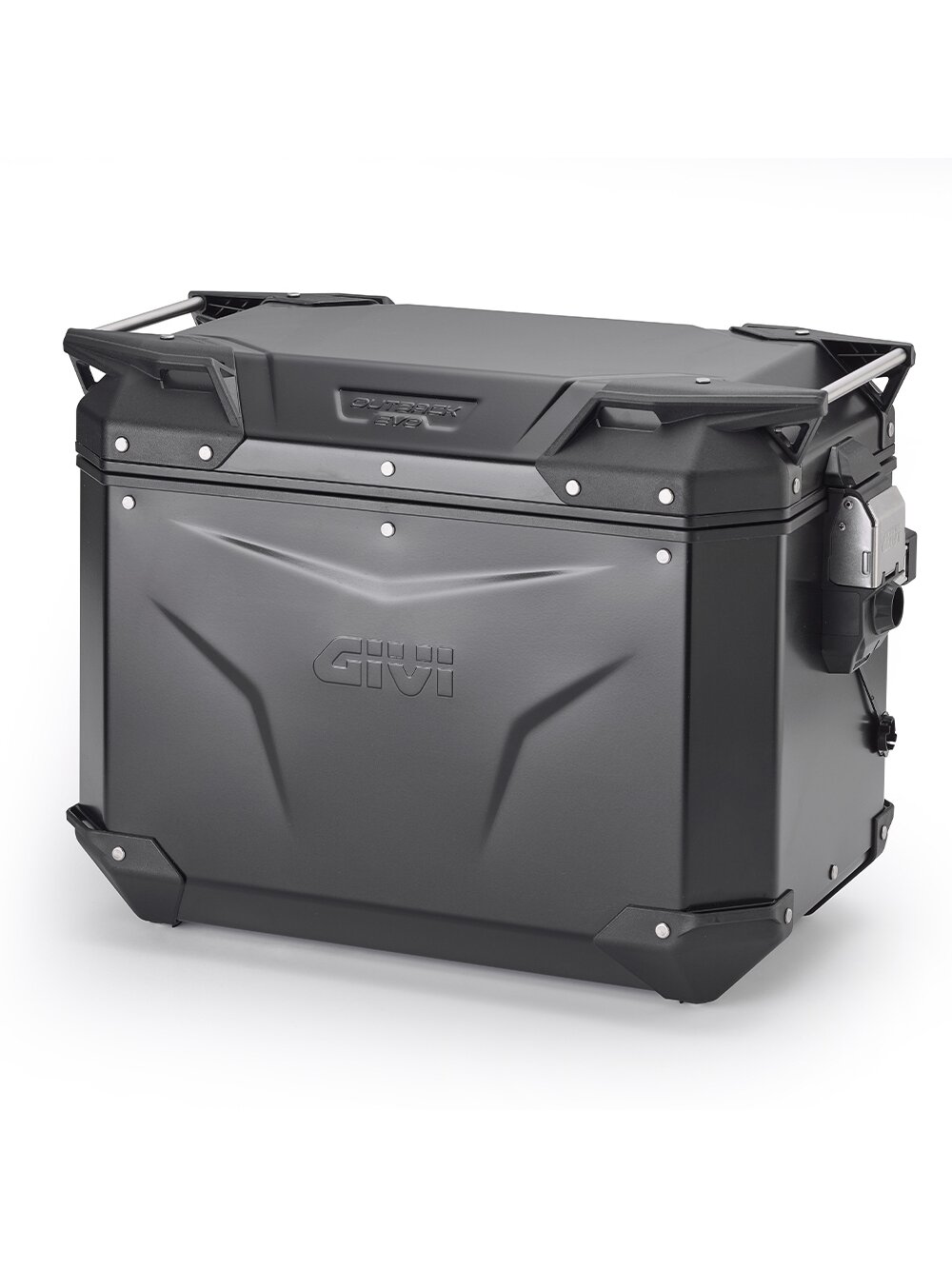 Givi Trekker Outback EVO Black alum. side-case left 48 ltr sold without lock