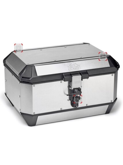 Givi Trekker Alaska 56ltr aluminium top case 2