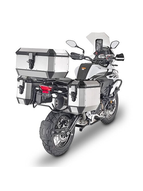 Givi Trekker Alaska 56ltr aluminium top case 1 Givi Trekker Alaska 56ltr aluminium top case 1