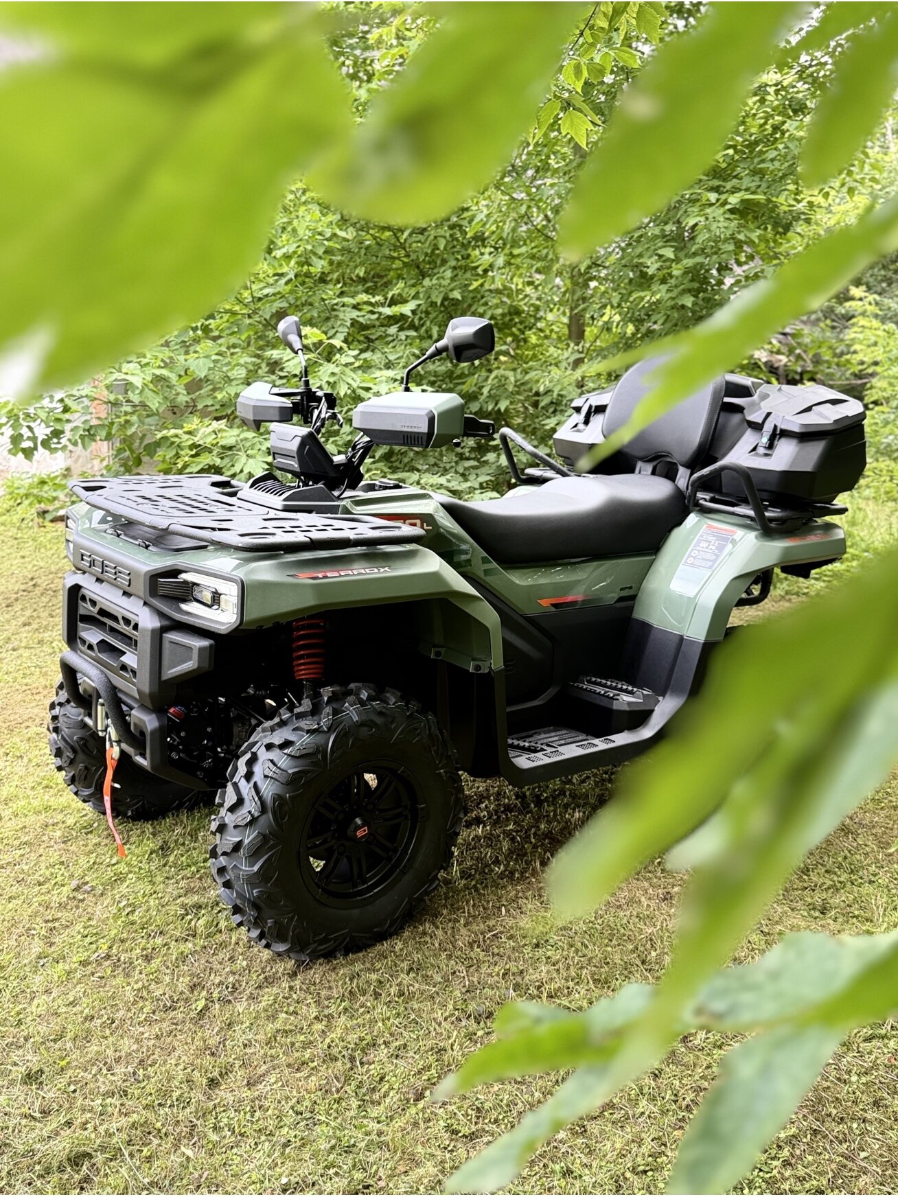 GOES Terrox 550L keturratis (ratinis traktorius) T3b DEMO GOES Terrox 550L keturratis (ratinis traktorius) T3b DEMO