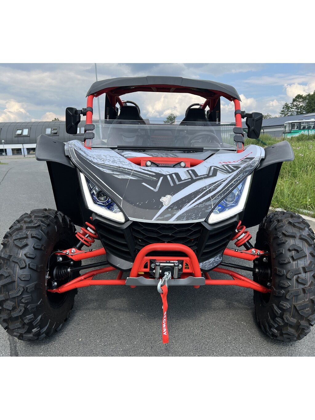GRAPHIC STICKER KIT for Segway Villain SX10 grey 2
