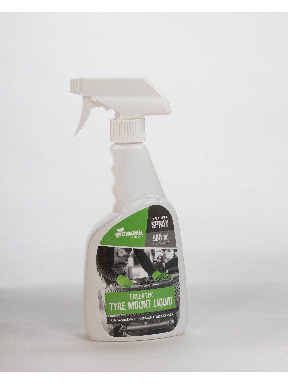Greentek tyre fitting spray 500ml Greentek tyre fitting spray 500ml