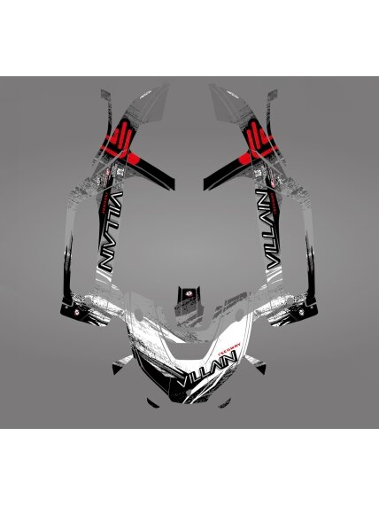 GRAPHIC STICKER KIT for Segway Villain SX10 grey 4 GRAPHIC STICKER KIT for Segway Villain SX10 grey 4