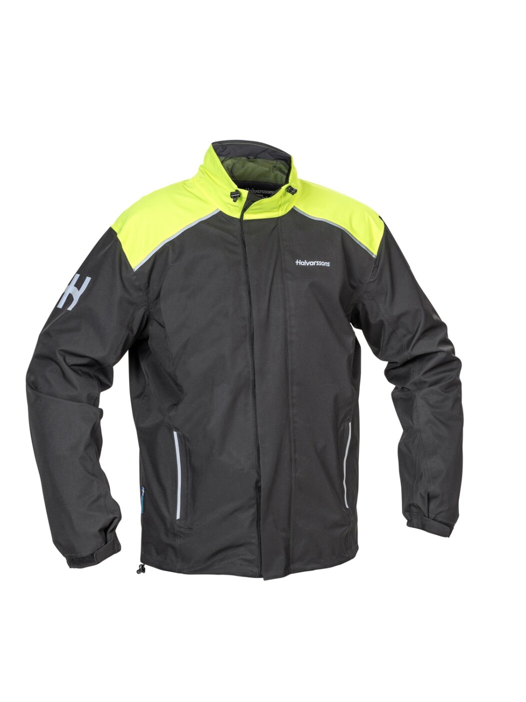 Halvarssons Rain jacket Bofallet HV yellow/black Halvarssons Rain jacket Bofallet HV yellow/black