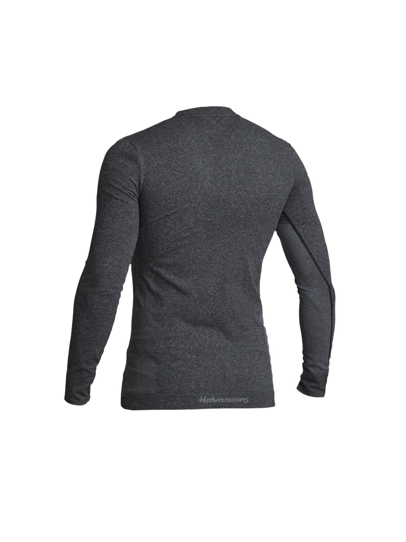 Halvarssons Core-knit sweater Seamless Black  2
