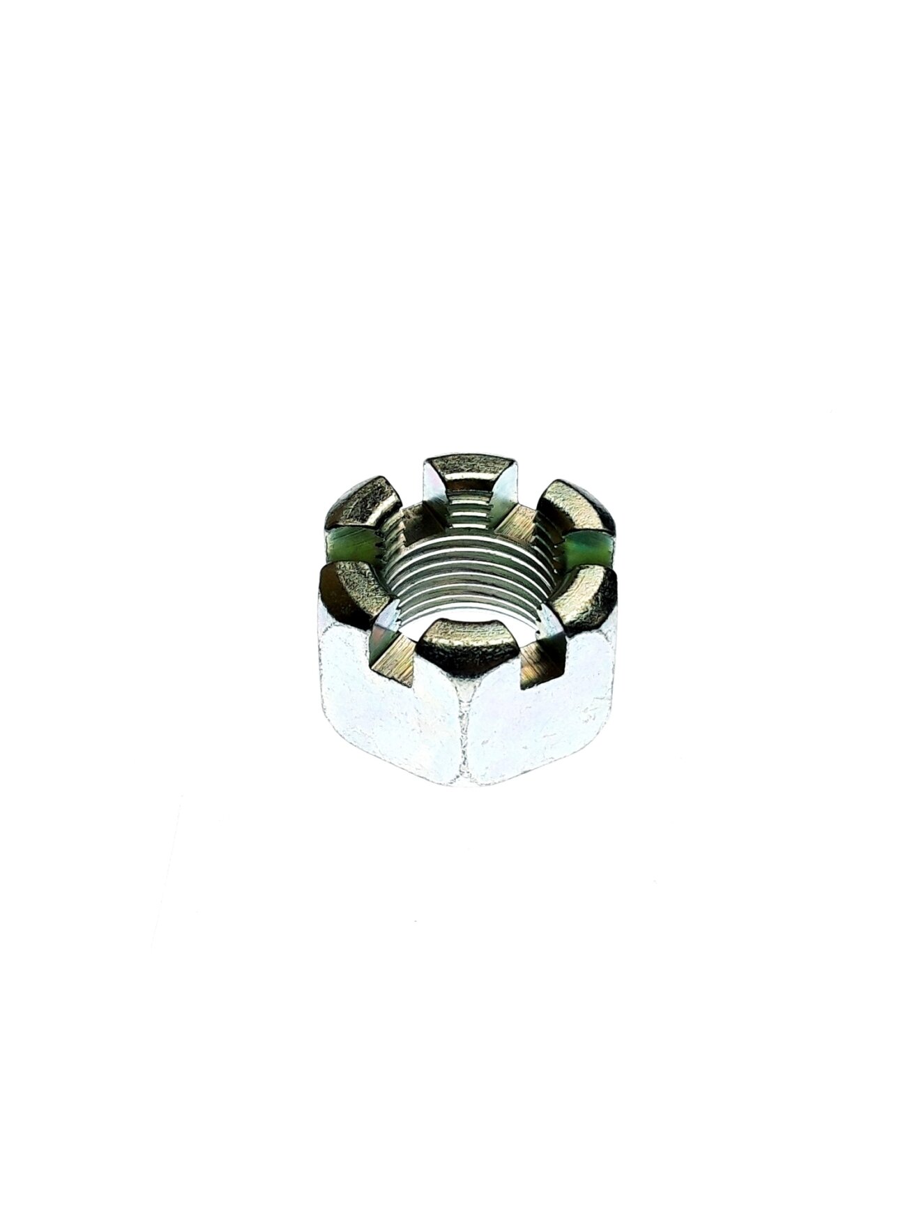 Hexagon slotted thin nut M24 x 2 Hexagon slotted thin nut M24 x 2