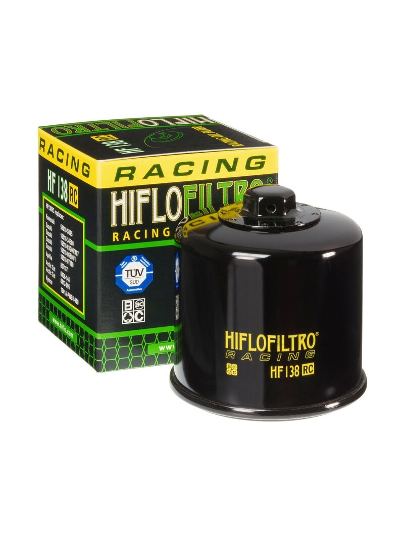 HiFlo oil filter HF138RC (Racing 17mm)