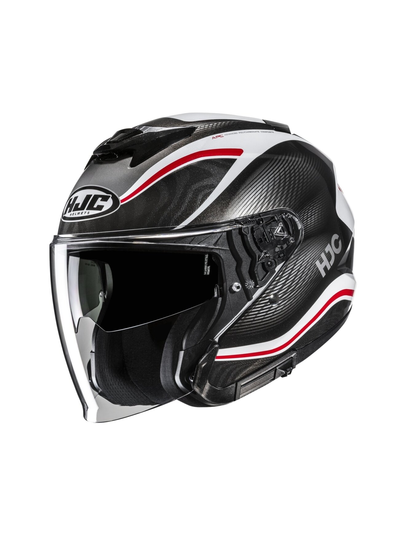 HJC Helmet i31 Depe Black/White/Red MC1