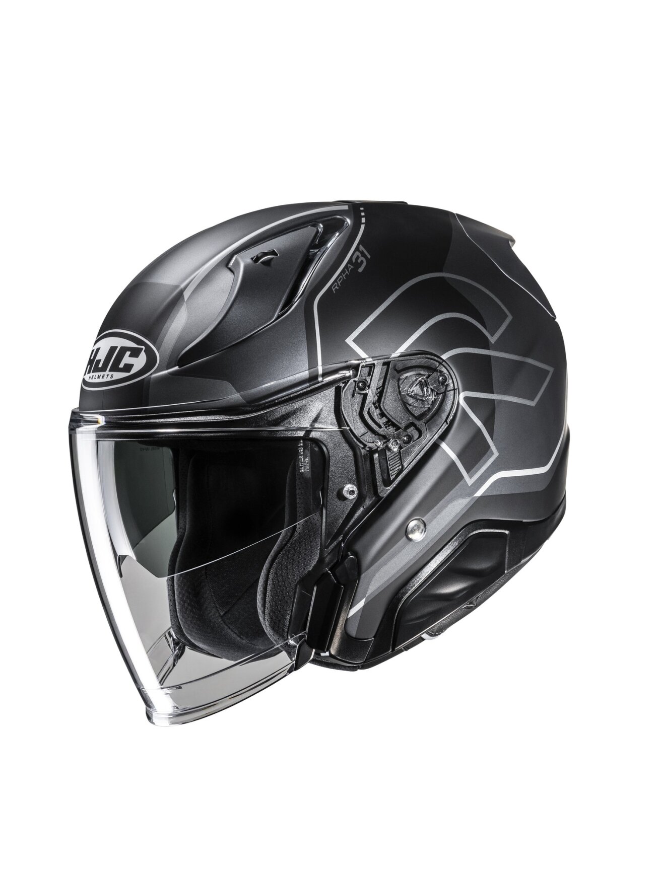HJC Helmet RPHA 31 Dereen Black/Gray MC5SF