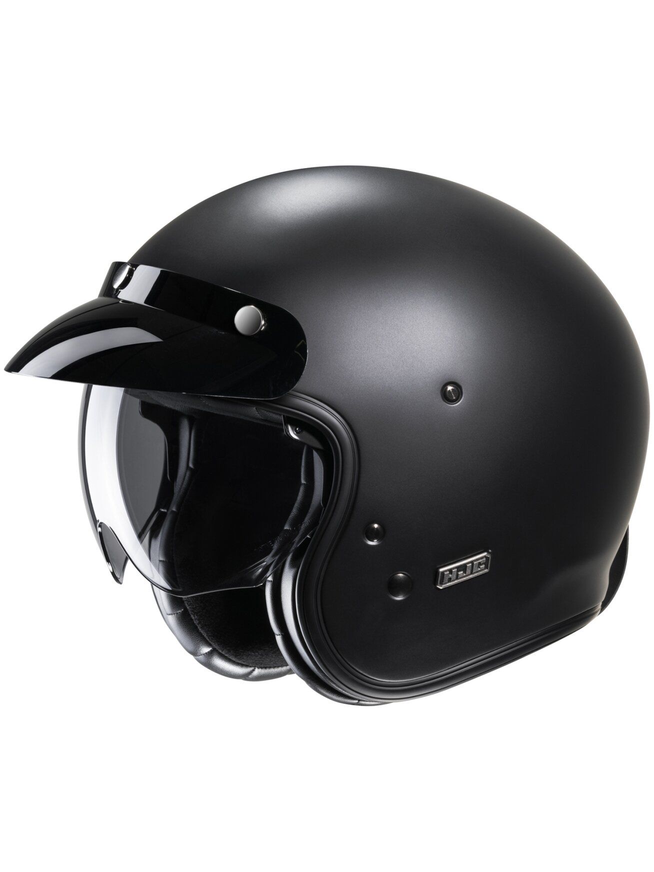 HJC Helmet V31 Flat Black peak not included 1