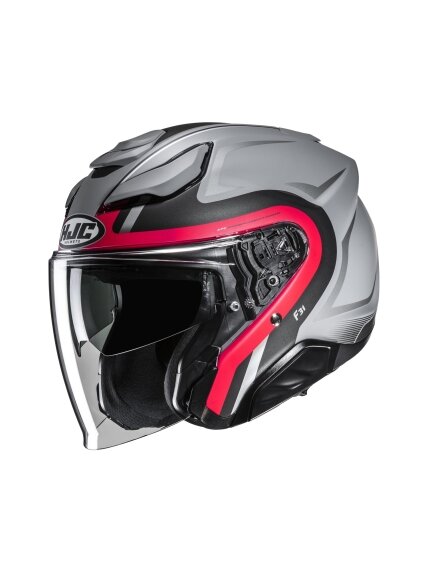 HJC Helmet F31 Bask Red/Gray MC1SF HJC Helmet F31 Bask Red/Gray MC1SF