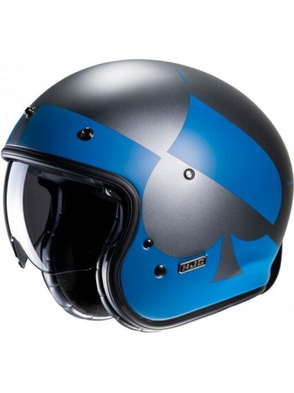 HJC Helmet V31 Kuz Black/Blue MC2SF