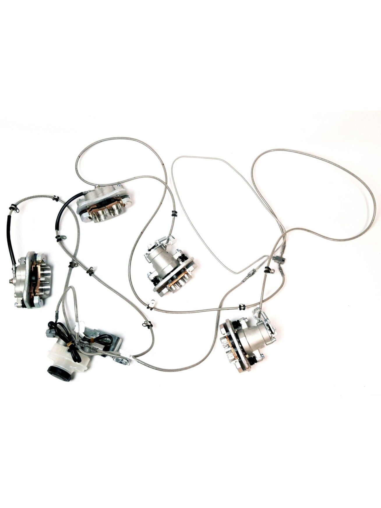 HYDRAULIC BRAKE ASSEMBLY(NARROW VEHICLE VERSION) 1 HYDRAULIC BRAKE ASSEMBLY(NARROW VEHICLE VERSION) 1