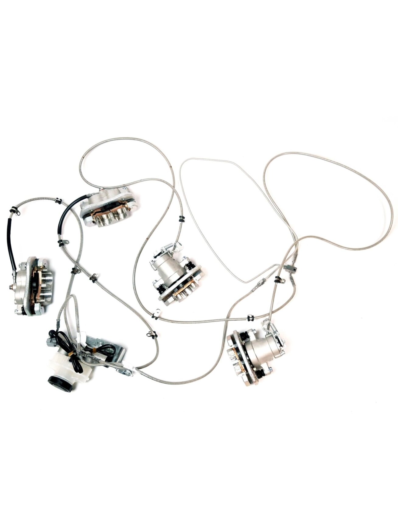 HYDRAULIC BRAKE ASSEMBLY（NARROW VEHICLE VERSION）