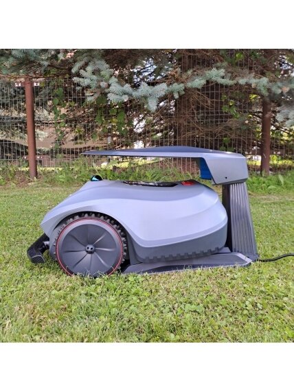 Įkrovimo stotelės stogelis Hookii Neomow robotams 5 Įkrovimo stotelės stogelis Hookii Neomow robotams 5