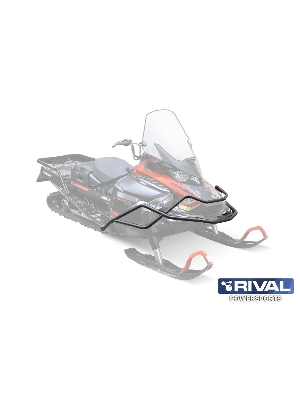 Rival Front bumper Ski-Doo Skandic SWT (Gen4 Wide 24") + Fitting kit 1