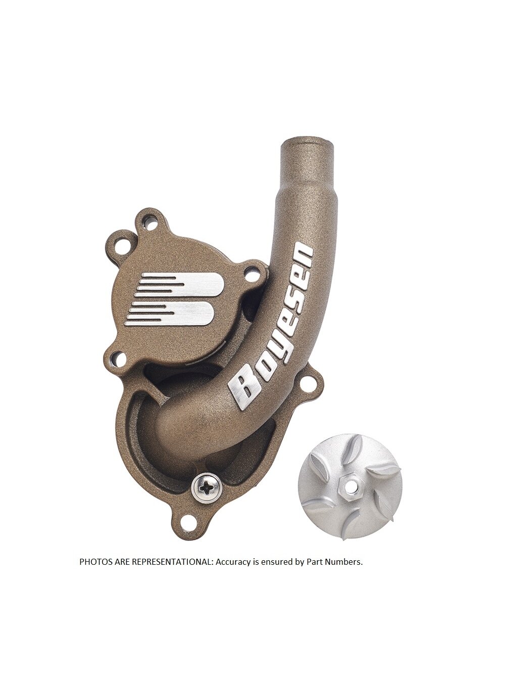 BOYESEN Supercooler Water pump KTM250SX-F 16-350SX-F 16-HVA FC250/350 16- BOYESEN Supercooler Water pump KTM250SX-F 16-350SX-F 16-HVA FC250/350 16-