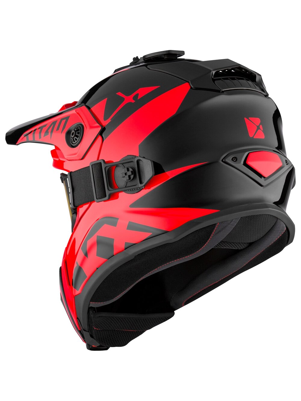 CKX Helmet + Goggles TITAN Airflow Extra Red 1 CKX Helmet + Goggles TITAN Airflow Extra Red 1