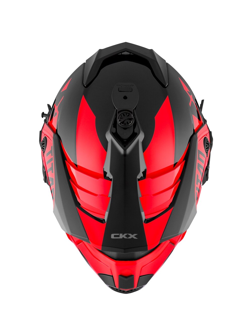 CKX Helmet + Goggles TITAN Airflow Extra Red 3