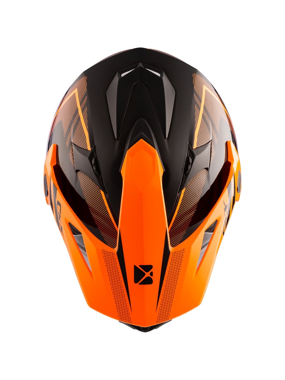 CKX Helmet QUEST RSV Moosek w electric visor Orange 3