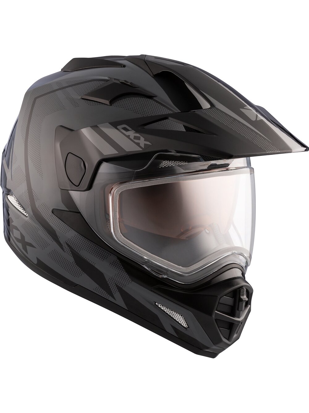 CKX Helmet QUEST RSV Moosek w electric visor Grey 2 CKX Helmet QUEST RSV Moosek w electric visor Grey 2