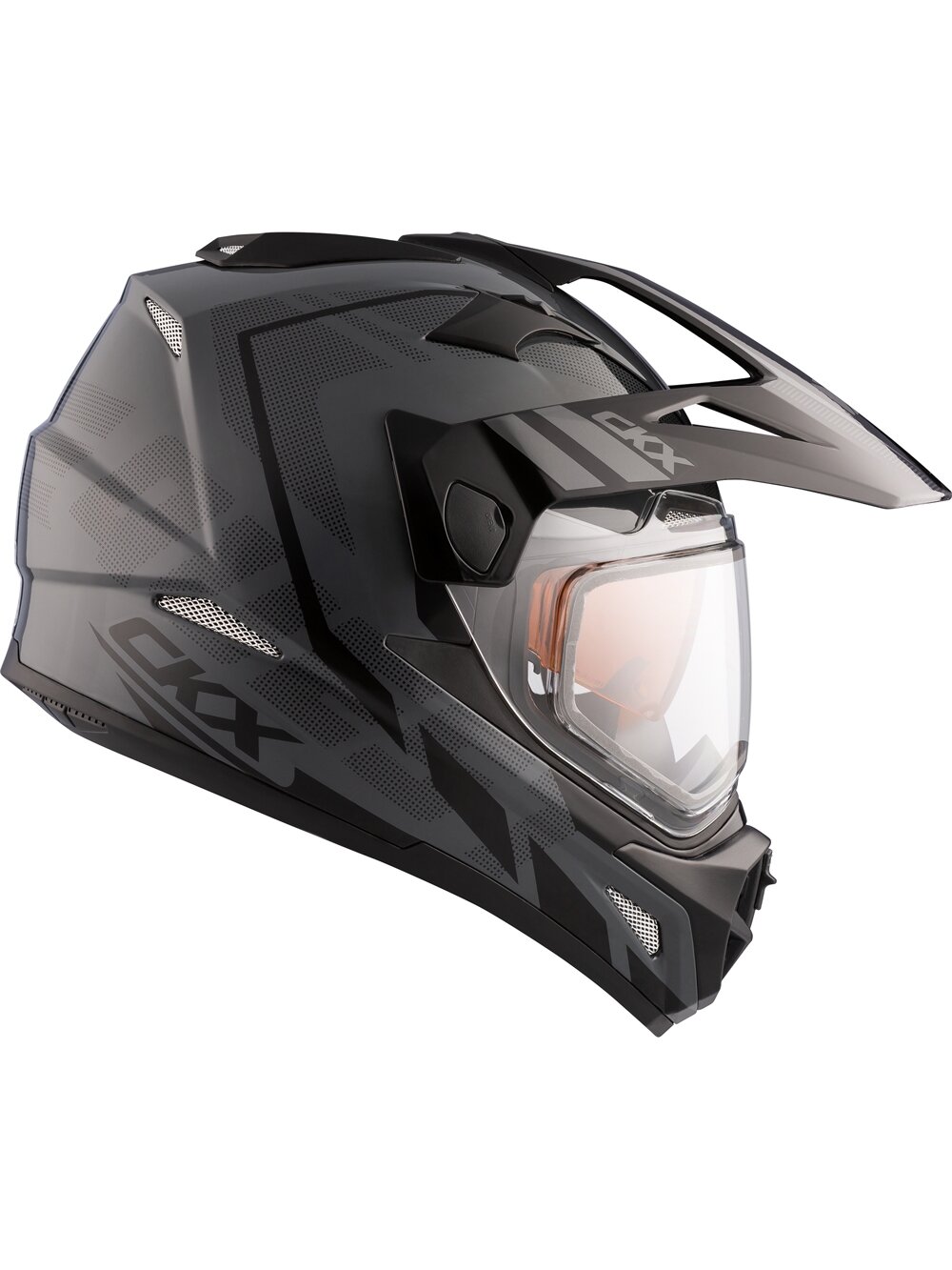 CKX Helmet QUEST RSV Moosek w electric visor Grey 3 CKX Helmet QUEST RSV Moosek w electric visor Grey 3