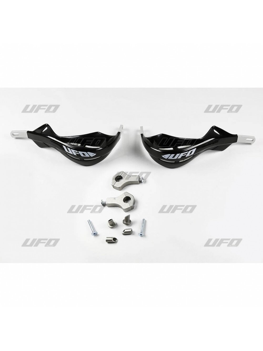 UFO Handguards Alu Black whit aluminium inside 22 MM