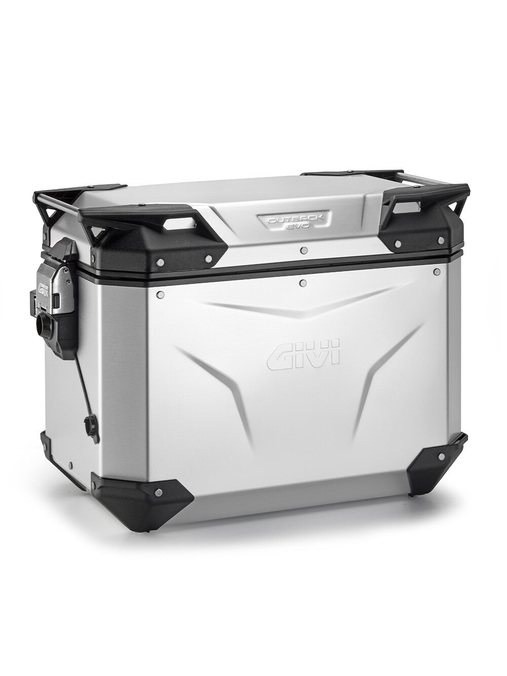 Givi Trekker Outback EVO Anodized Alu side-case Right 48ltr sold without lock