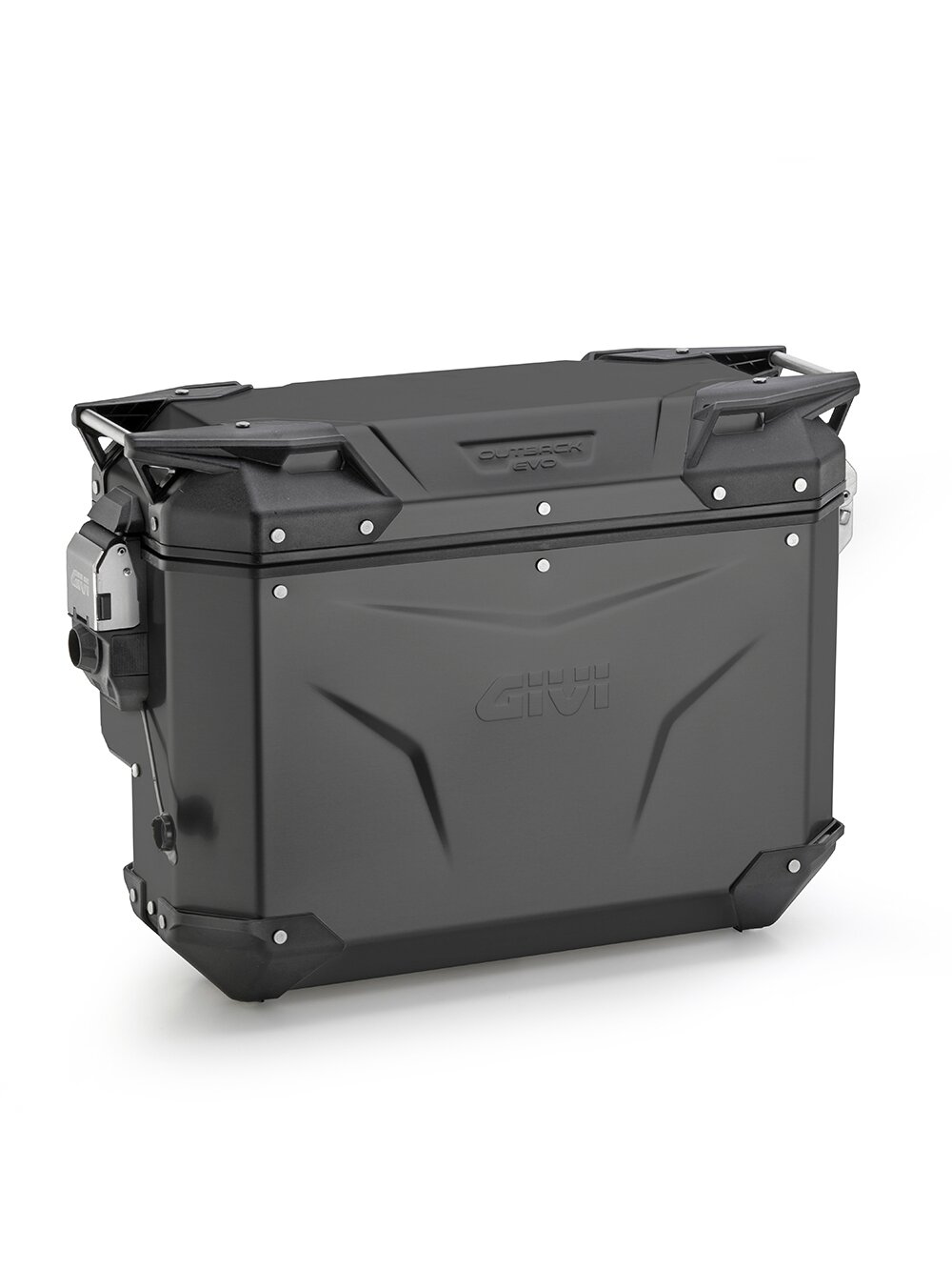 Givi Trekker Outback EVO Cam-Side Black alum. right 33 ltr sold without lock Givi Trekker Outback EVO Cam-Side Black alum. right 33 ltr sold without lock