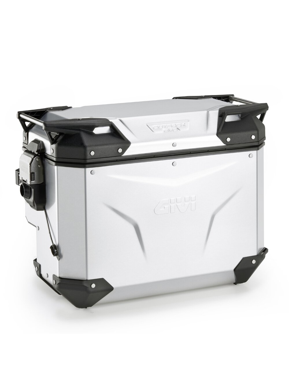 Givi Trekker Outback EVO Anodized Alu side-case cutout Right 40ltr sold without Givi Trekker Outback EVO Anodized Alu side-case cutout Right 40ltr sold without