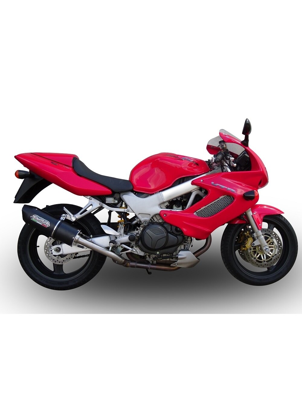 GPR Honda Vtr 1000 F Firestorm 1997/07 Pair EC-Approv. slip-on exhaust Furore Ne 9