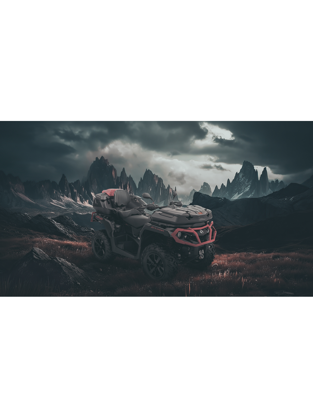 TESSERACT Atv Frontbox Can Am Outlander 650-1000 2