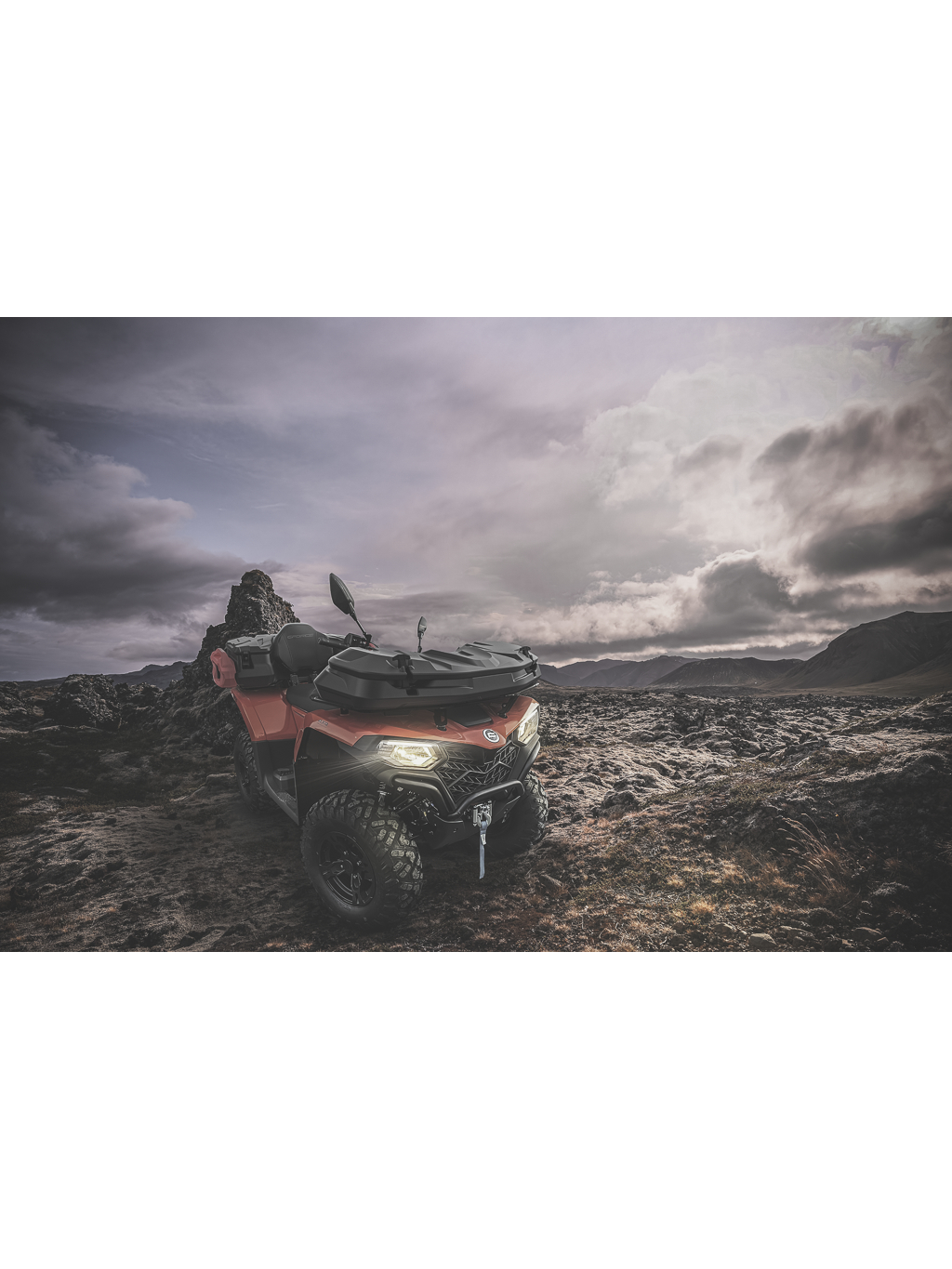 TESSERACT Transportbox Front CFMoto Cforce 450 2022- 3