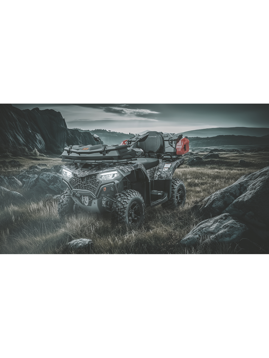 TESSERACT Transportbox Front CFMoto Cforce 520 2022- 2