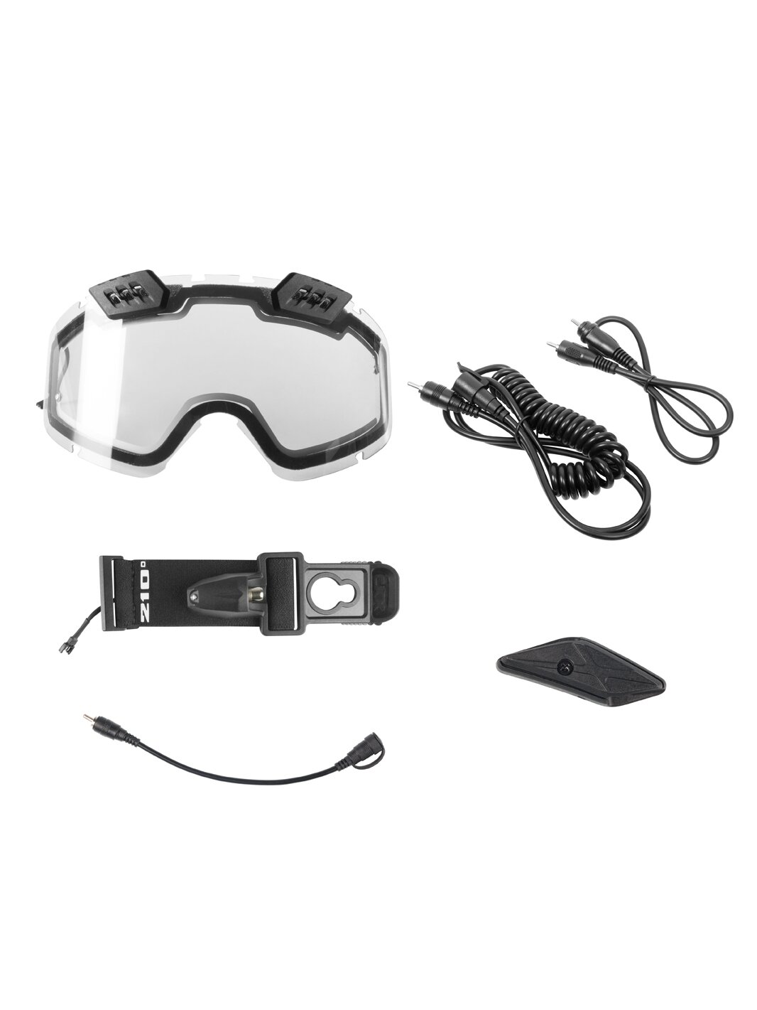 CKX Heated upgrade kit to Goggle 210° Airflow clear