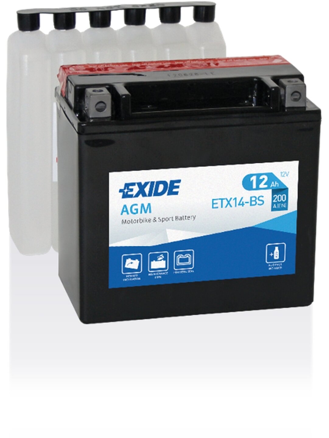 Exide battery ETX14-BS Exide battery ETX14-BS