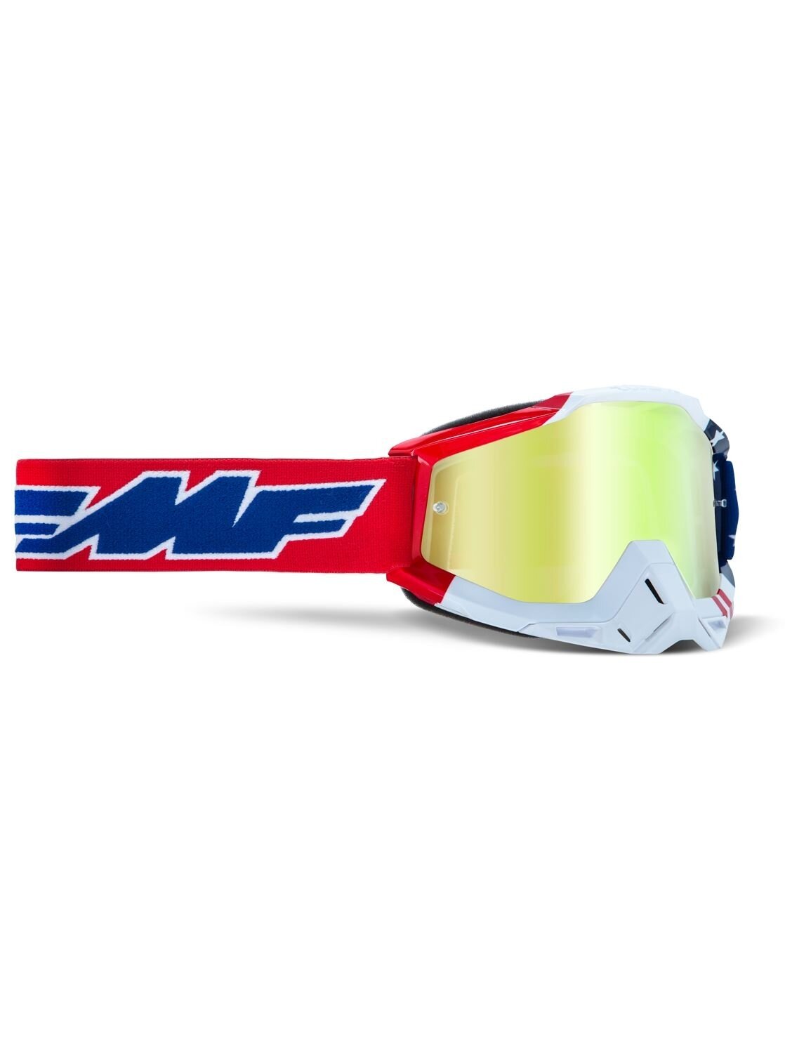 FMF POWERBOMB Goggle US of A - True Gold Lens